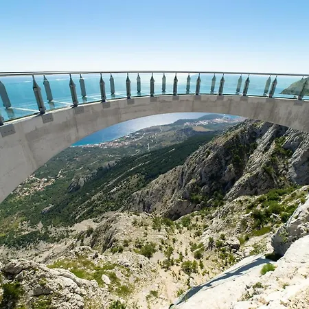 19th Century Stone Art With Pool & 360 Sea View Terrace In Nature Park Makarska