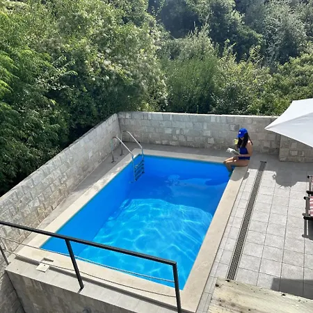 19th Century Stone Art With Pool & 360 Sea View Terrace In Nature Park