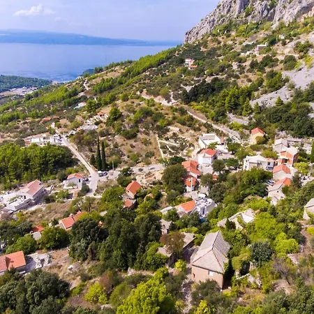 19th Century Stone Art With Pool & 360 Sea View Terrace In Nature Park Villa Makarska