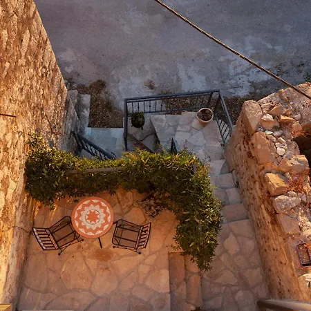 19th Century Stone Art With Pool & 360 Sea View Terrace In Nature Park Villa *