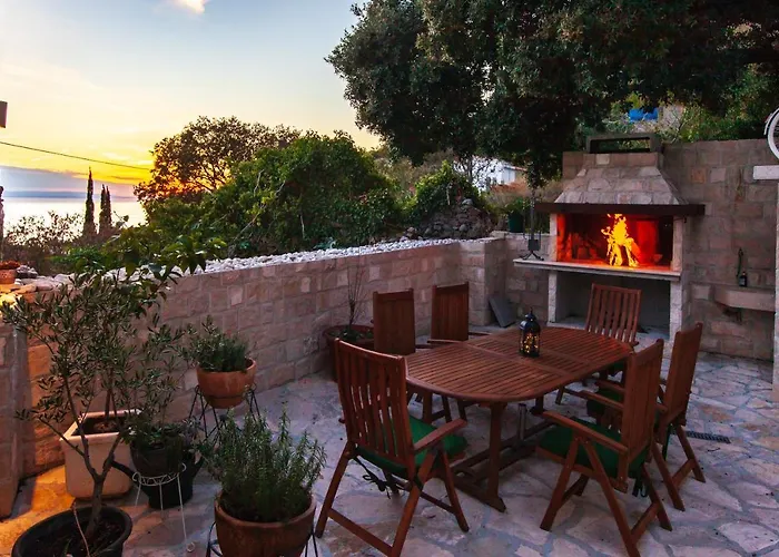 19th Century Stone Art House In Nature Park Makarska