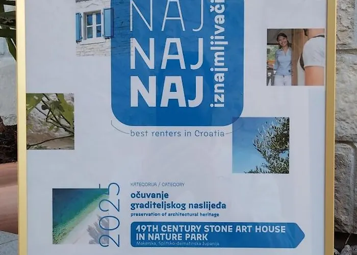 Vila 19th Century Stone Art House In Nature Park *